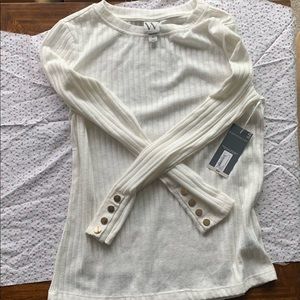 Brand new white long sleeve